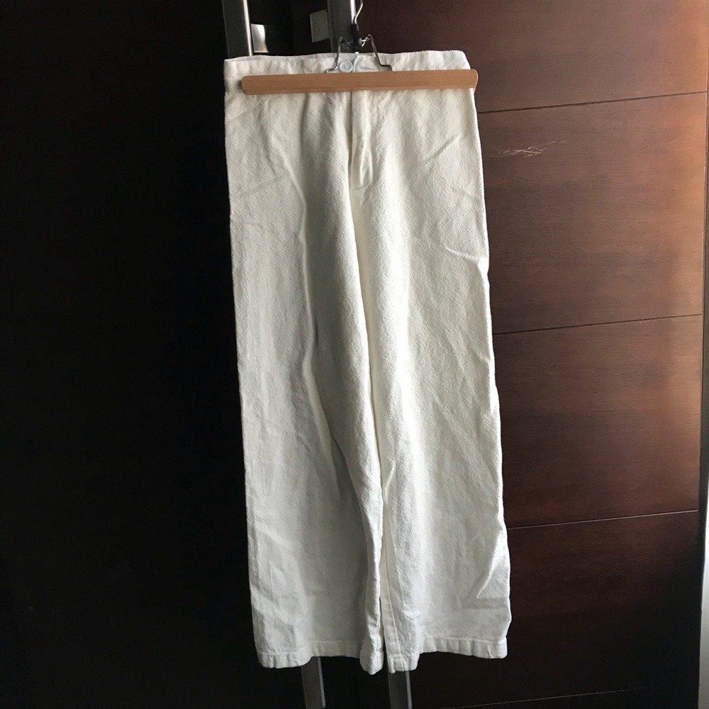 Brady Melville white flowy pants